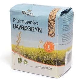 Produktbilde av Platetørka havregryn fra Mylnå