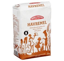 Produktbilde av Havremel fra Møllerens